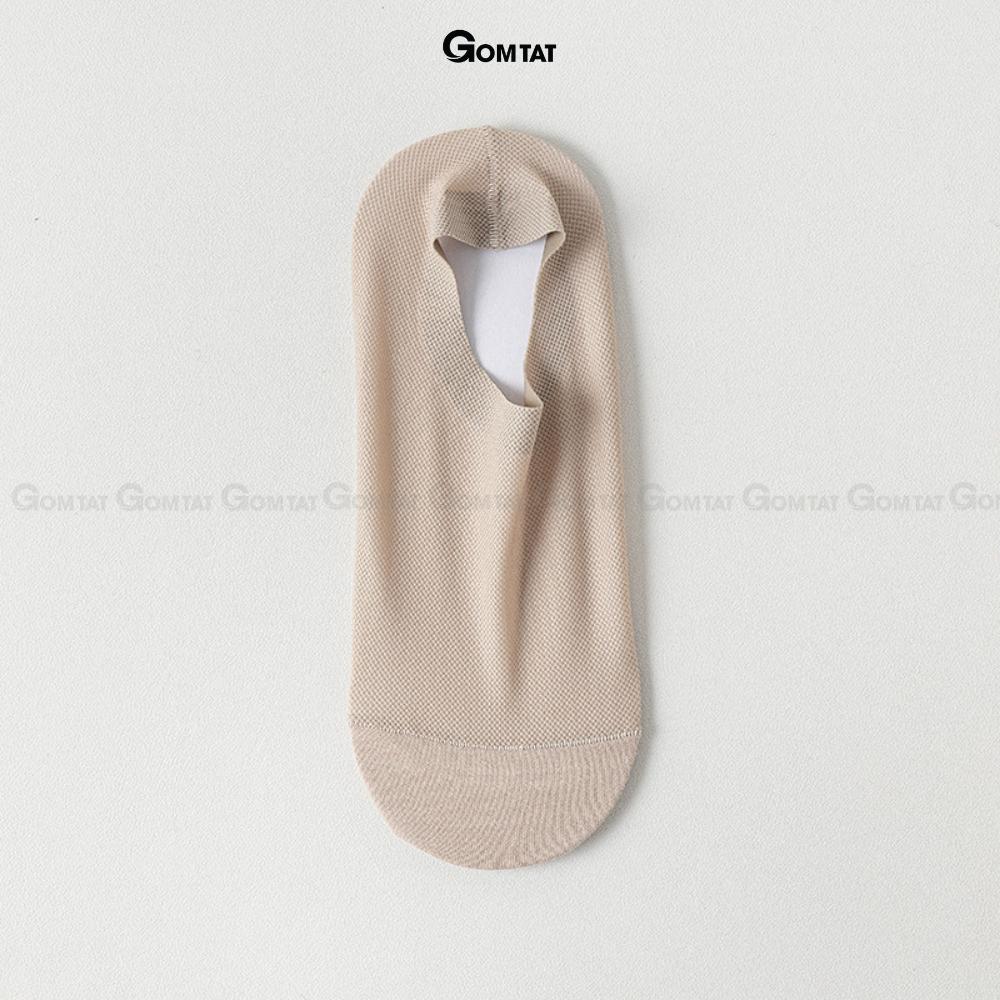 Tất tàng hình nam GOMTAT chất liệu cotton cao cấp, mềm mịn, thoáng mát, êm chân - HAILUOI-PO-3019-1DOI