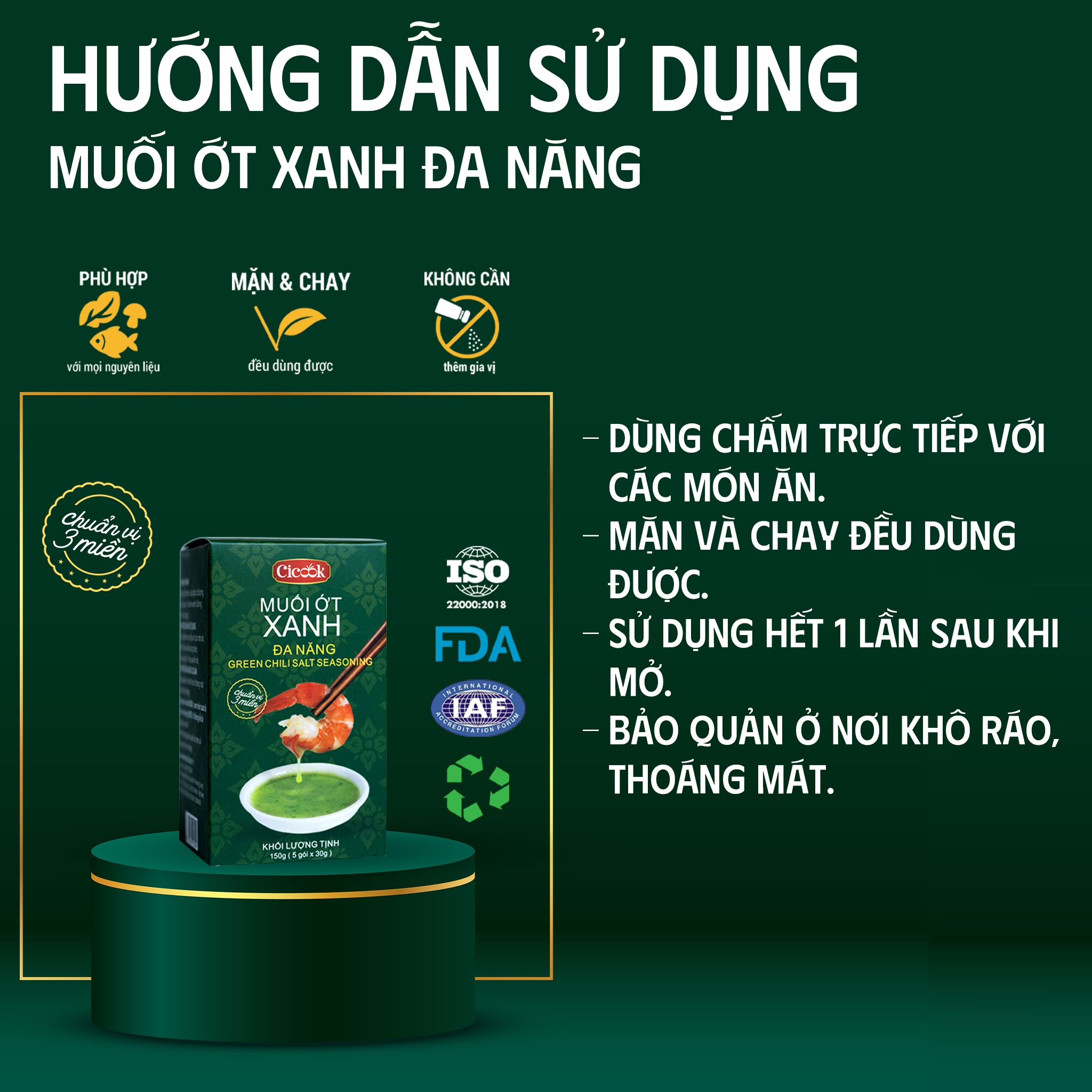 [SET LẨU - CHẤM] 1 Lon Xốt lẩu Chua Cay Cicook 400G + 1 Hộp Xốt chấm Muối Ớt Xanh đa năng Cicook (5 tặng 1) 210G