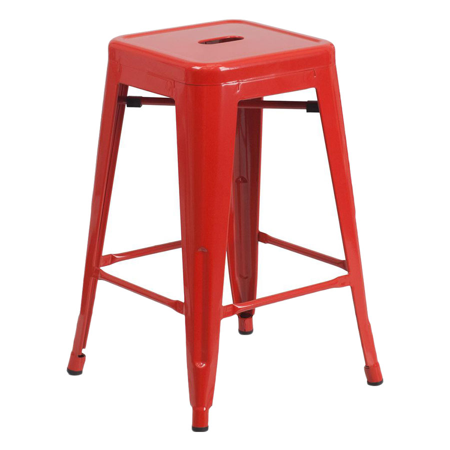 Ghế Bar Tolix H Stool Lavaco 3205R - Đỏ