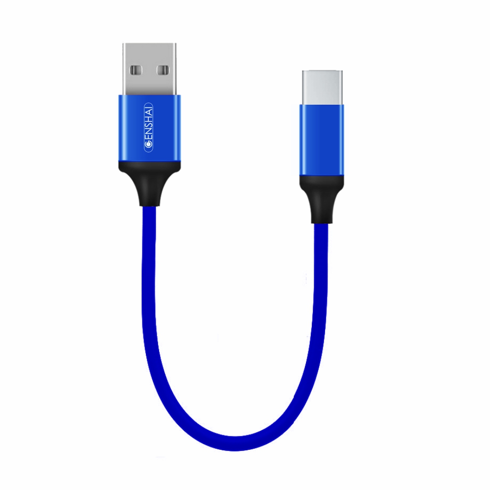 Cáp sạc Micro USB  chính hãng GENSHAI GM12 20cm -Hàng chianhs hãng