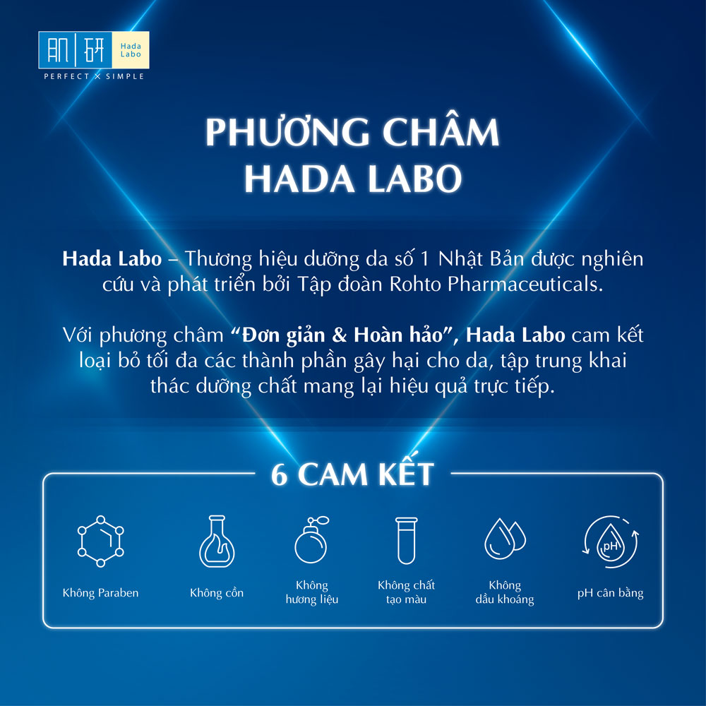 Hộp quà Serum dưỡng trắng da tối ưu Hada Labo Perfect White Tranexamic Acid Serum 30ml