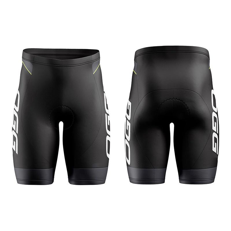 Quần Short Jersey Đi Xe Đạp Cho Nam Quần Yếm Chất Lượng Cao Có Đệm Gel 20D Tay Ngắn Màu Đen Color: Only Top Size: Asian Size -XL