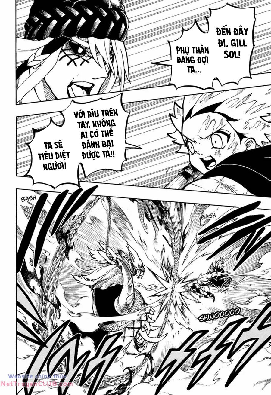 gill: "không ai có thể đánh bại ta khi ta dùng rìu!" chapter 14 4