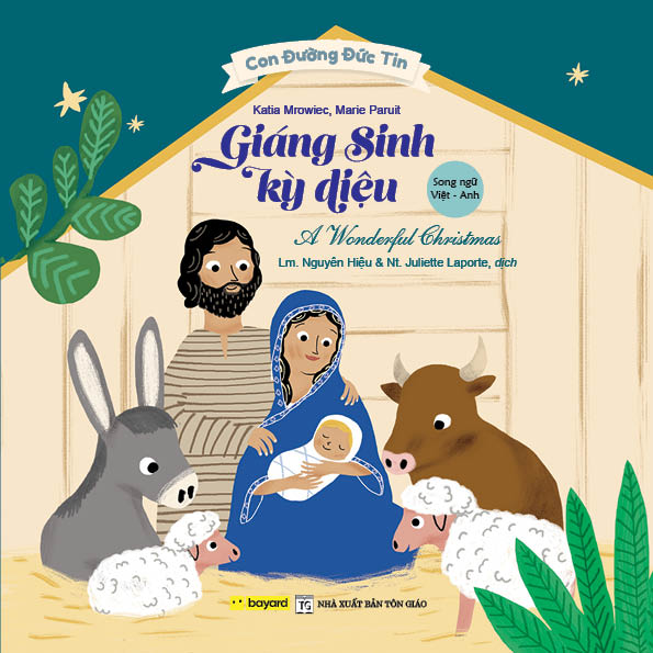 Truyện tranh Kinh Thánh song ngữ Việt Anh Giáng Sinh Kỳ Diệu