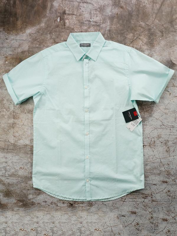 Áo Sơ Mi Nam Tay Ngắn VAN HEUSEN REGULAR FIT SHIRT - SIZE M