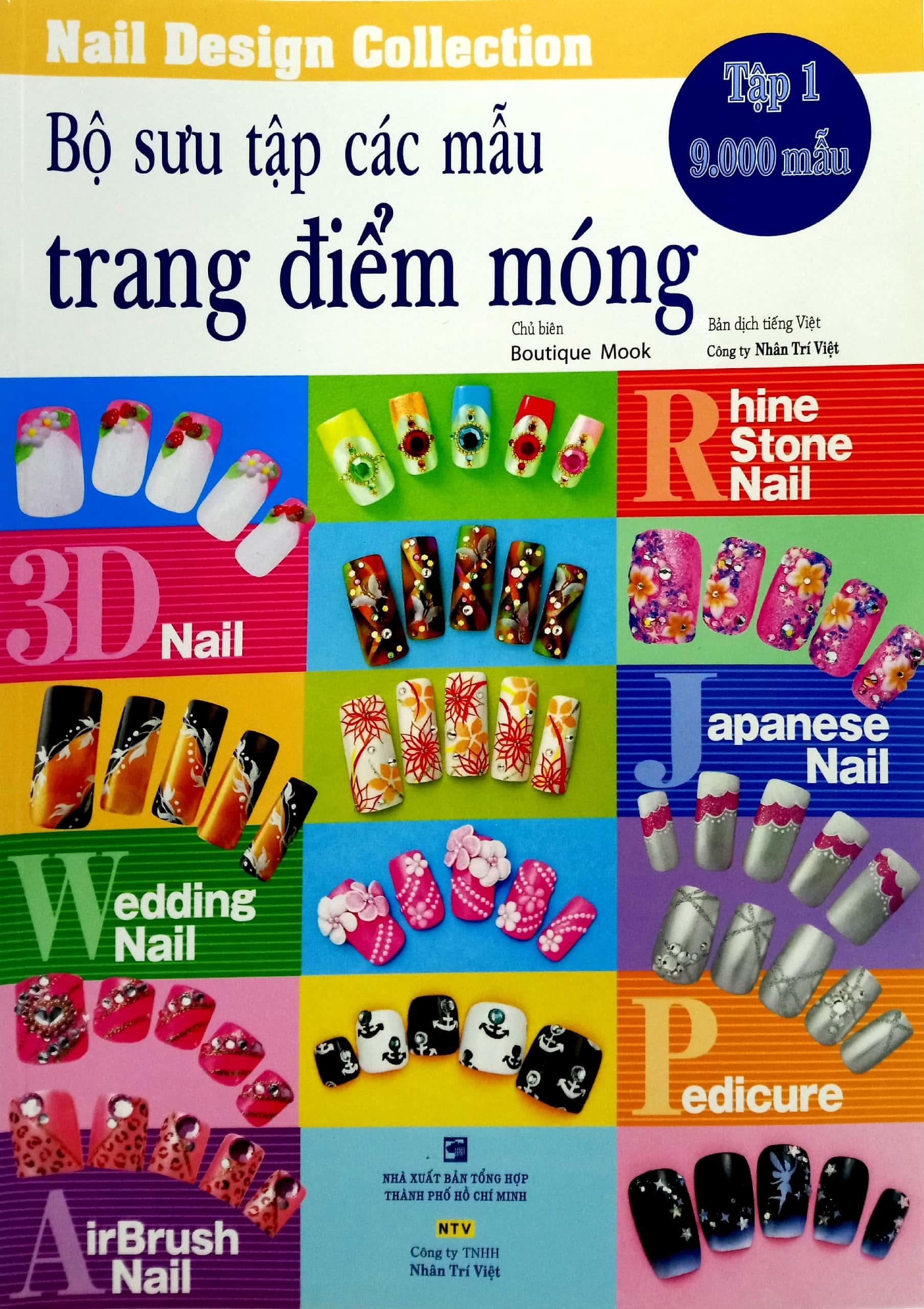 Bộ Sưu Tập Các Mẫu Trang Điểm Móng (Tập 1)