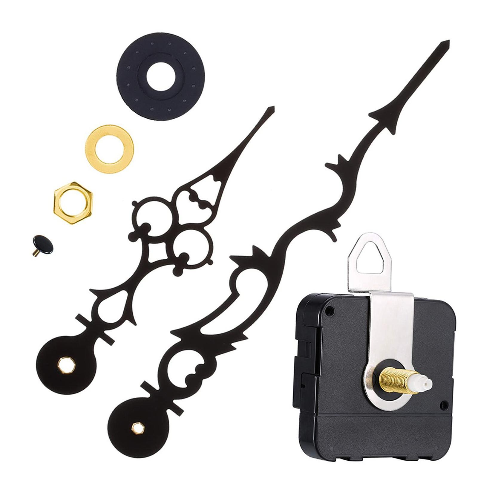 Simple DIY Wall Clock Movement Mechanism 3 Hands Repair Kit Fittings