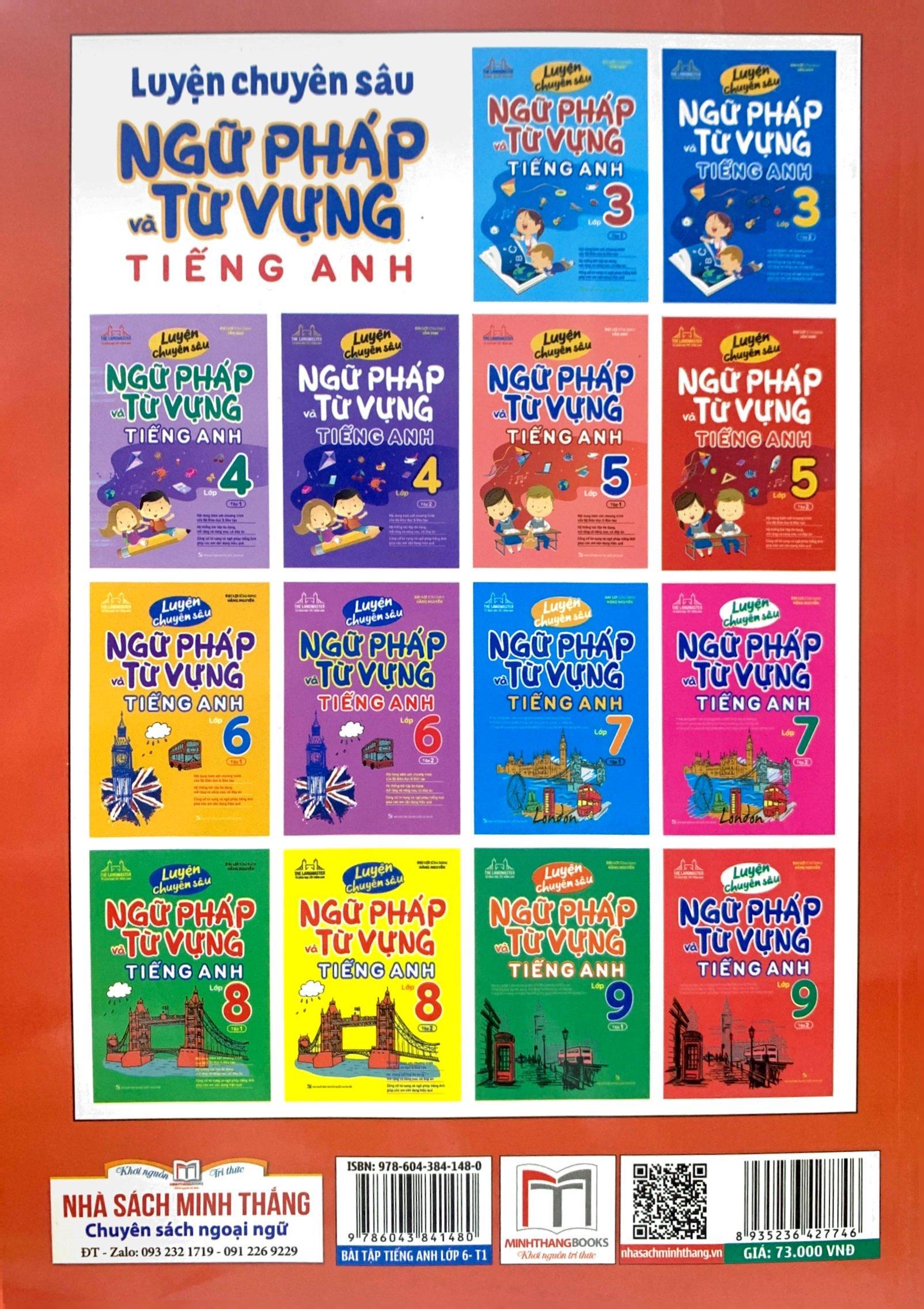 Global Success - Bài Tập Tiếng Anh Lớp 6 - Tập 1 (Có Đáp Án)