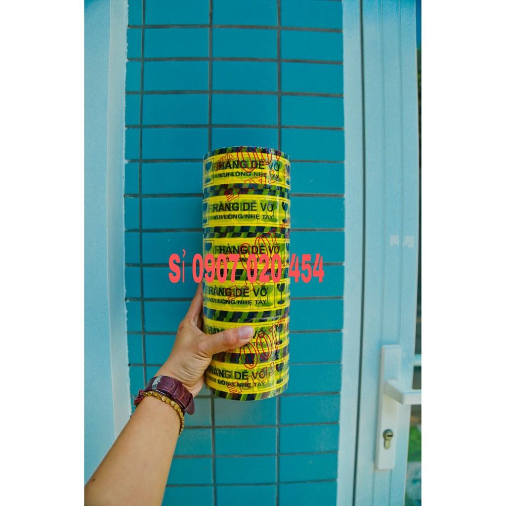 Cuộn Băng keo hàng dễ vỡ 100y 48mm nặng 200gr