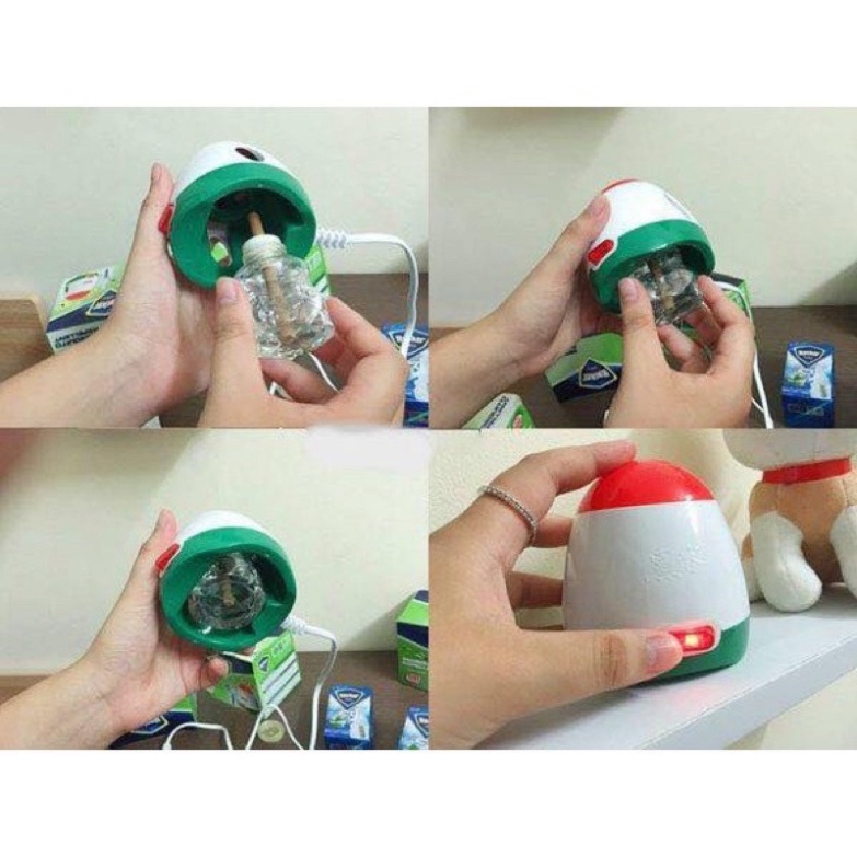 Máy Đuổi Muỗi, Tinh Dầu Đuổi Muỗi, Hiệu Quả Và An Toàn Cho Sức Khoẻ, Máy Đuổi Muỗi Tặng Kèm 1 Lọ Tinh Dầu