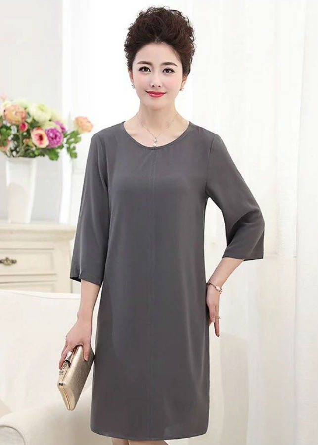 Đầm Suông Nữ Trung Niên DRESS750