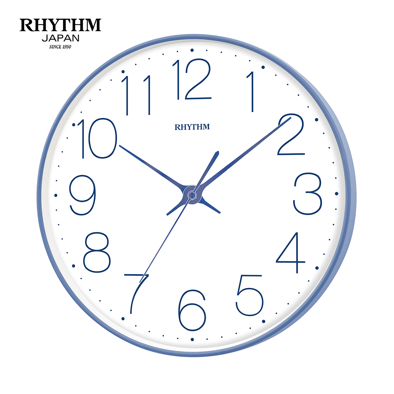 Đồng hồ Rhythm CMG620NR04- Kt 30.5 x 4.0cm, 690g, Vỏ nhựa. Dùng Pin.