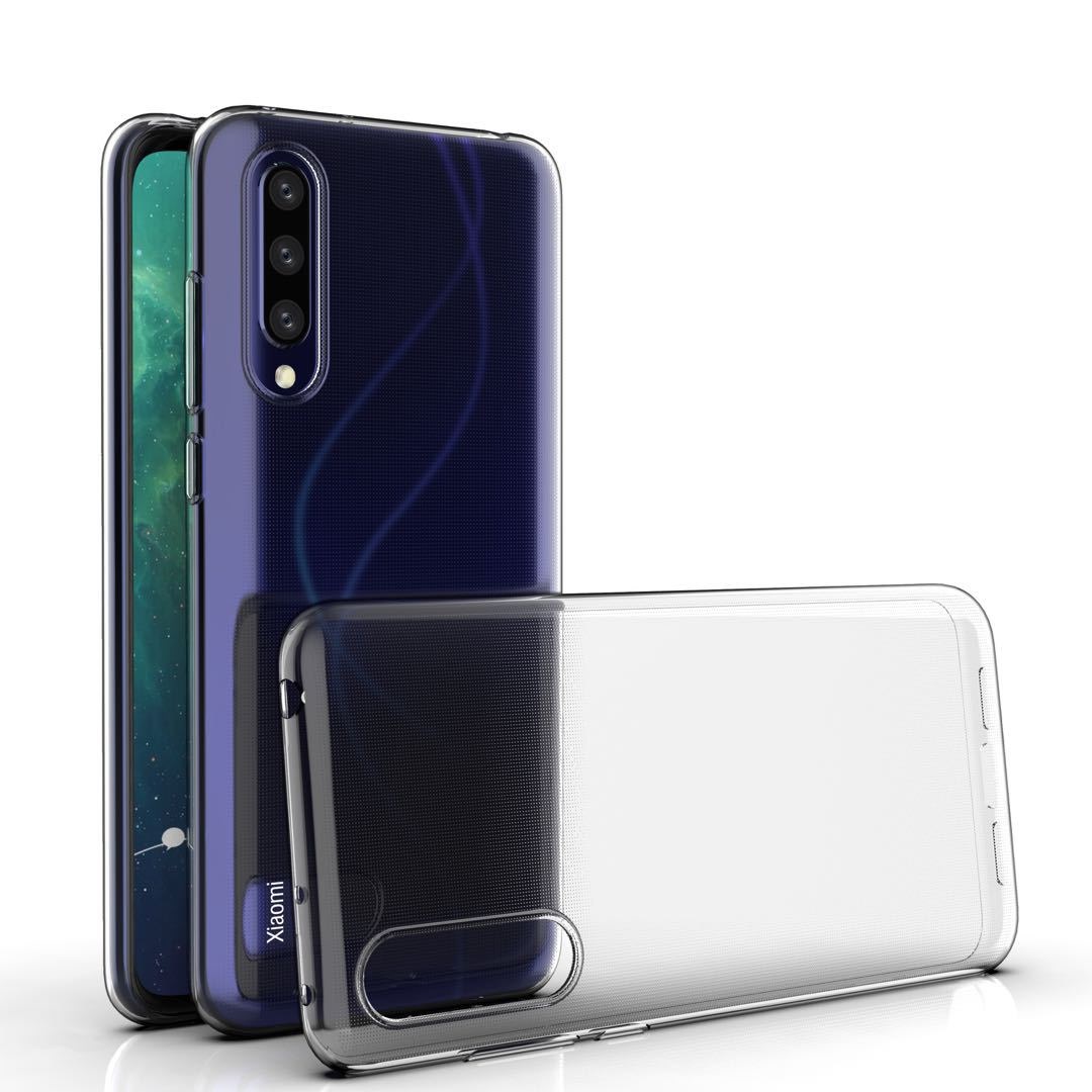 Ốp lưng silicon dẻo trong suốt cho Xiaomi Mi CC9e siêu mỏng 0.5 mm