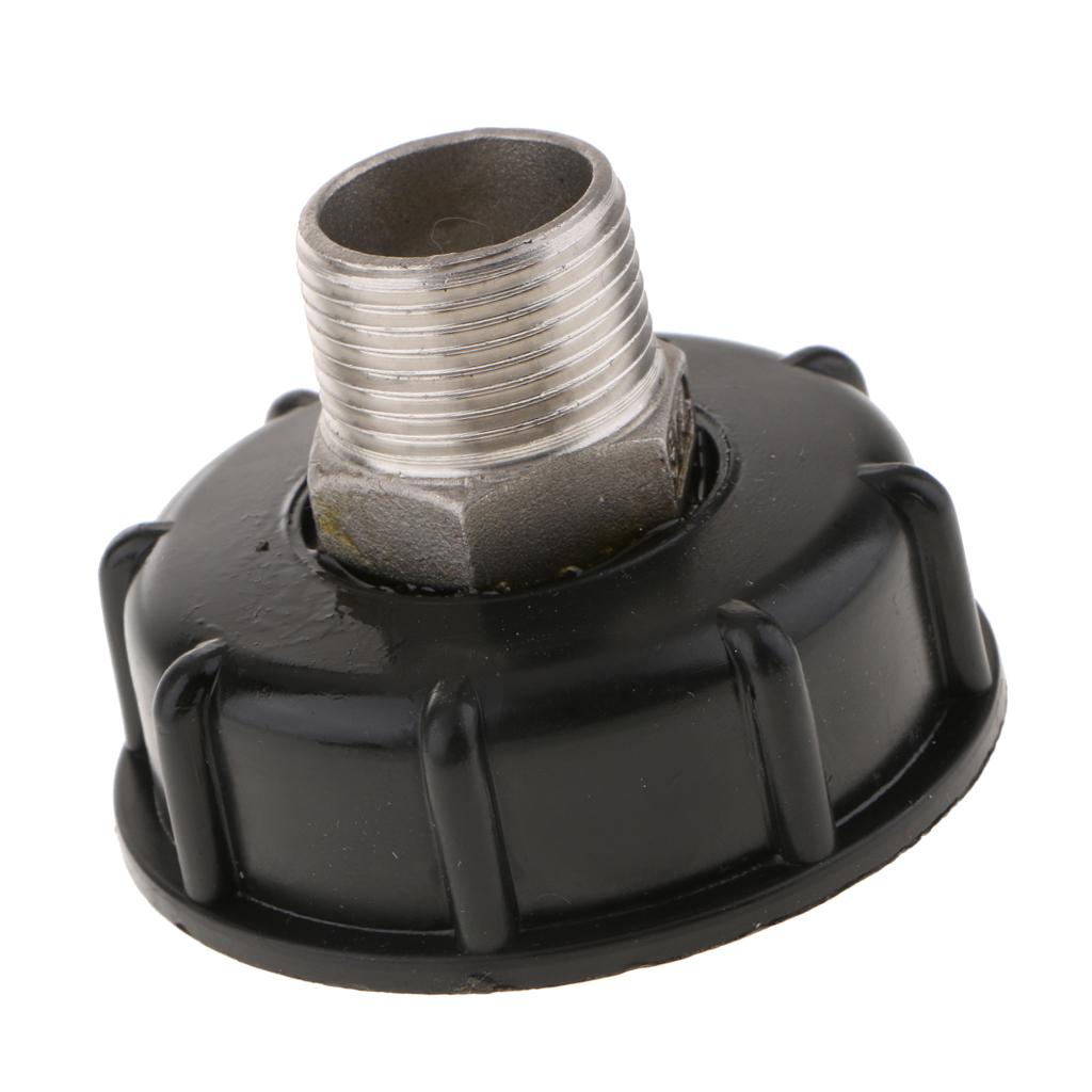 1000L IBC Water Tote Tank Adaptor Cap Cho ổ Cắm Ren Dày 60mm