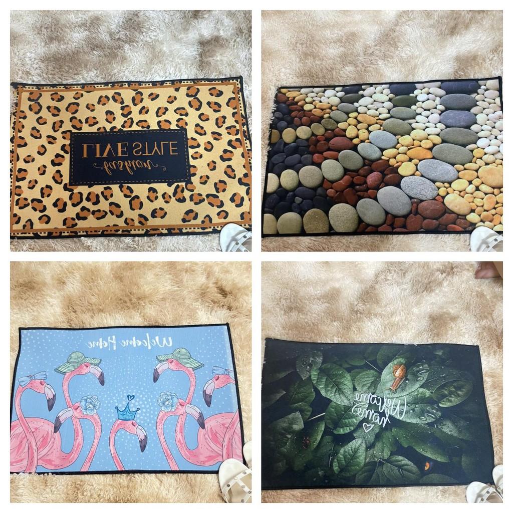 Thảm lau chân Bali 3D 40x60cm,được chọn mẫu,Mã1731