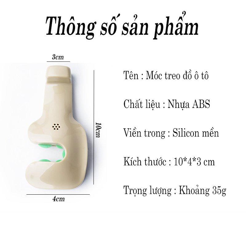 Móc Treo Đồ Đa Năng Trên Xe Ô Tô, Móc Treo Đồ Sau Ghế Xe Hơi tien loi