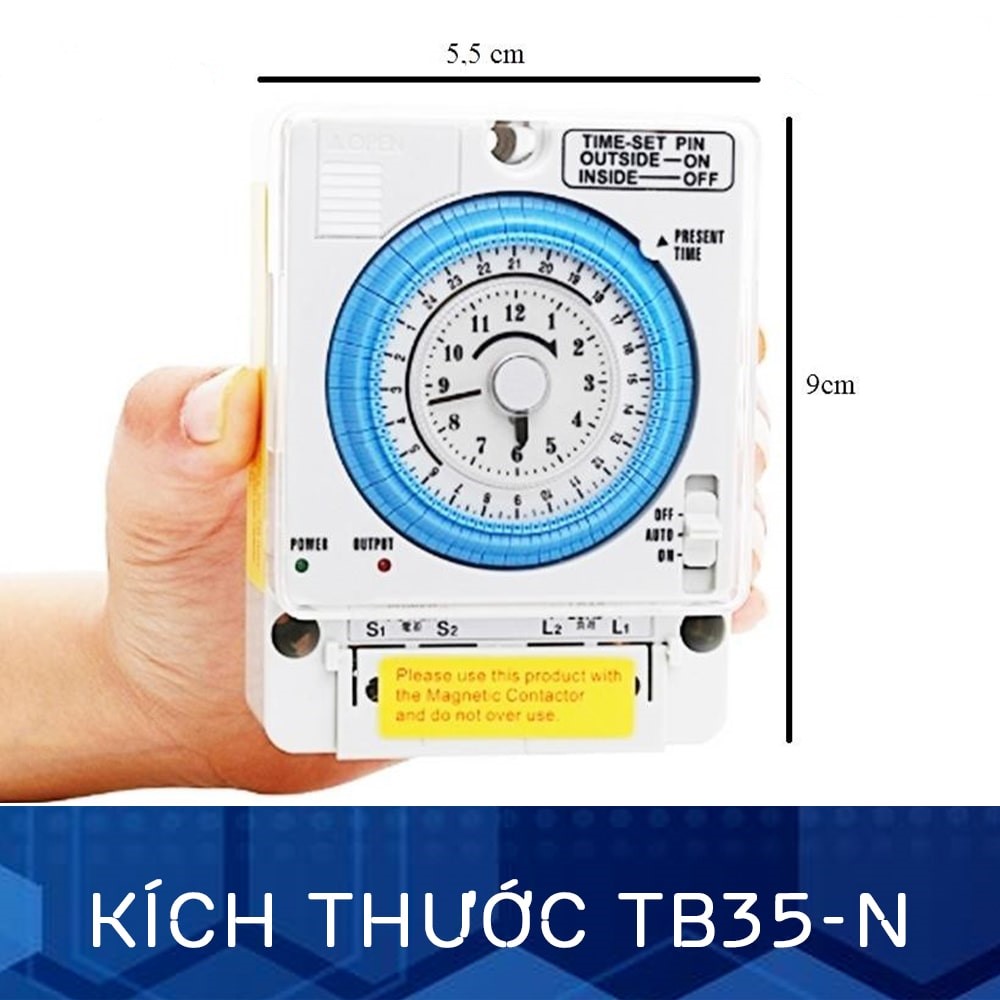 Công Tắc Hẹn Giờ, Timer hẹn giờ cơ TN35-N