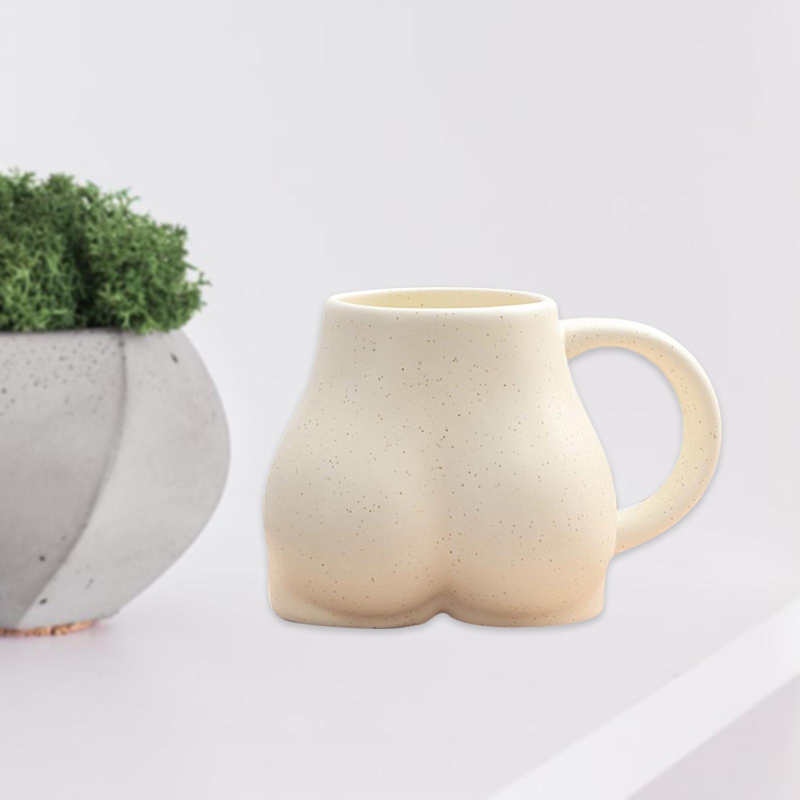 2x 300ml Ceramic Coffee Mug  Shape Coffee Novelty