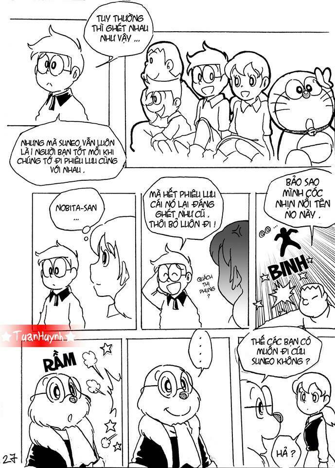 doraemon fan-made : nobita và cuộc phiêu lưu đến hòn đảo bị mất chapter 3 9