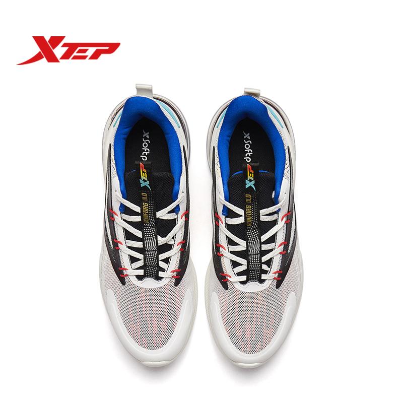 Giày thể thao nam Xtep đế giày tôn chiều cao, phong cách giày sneaker trẻ trung 980319110658