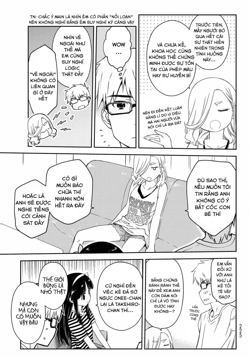 mẹ tôi là học sinh tiểu học chapter 9 9