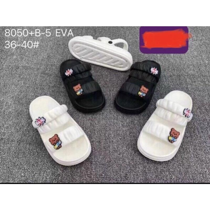 Giày Sandal EVA đế dày tăng chiều cao thời trang mang được hai kiểu