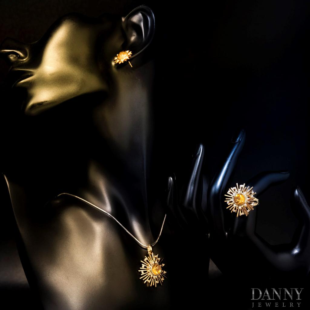 Bộ Sưu Tập Ánh Dương Danny Jewelry Bạc 925 Xi Vàng 18k
