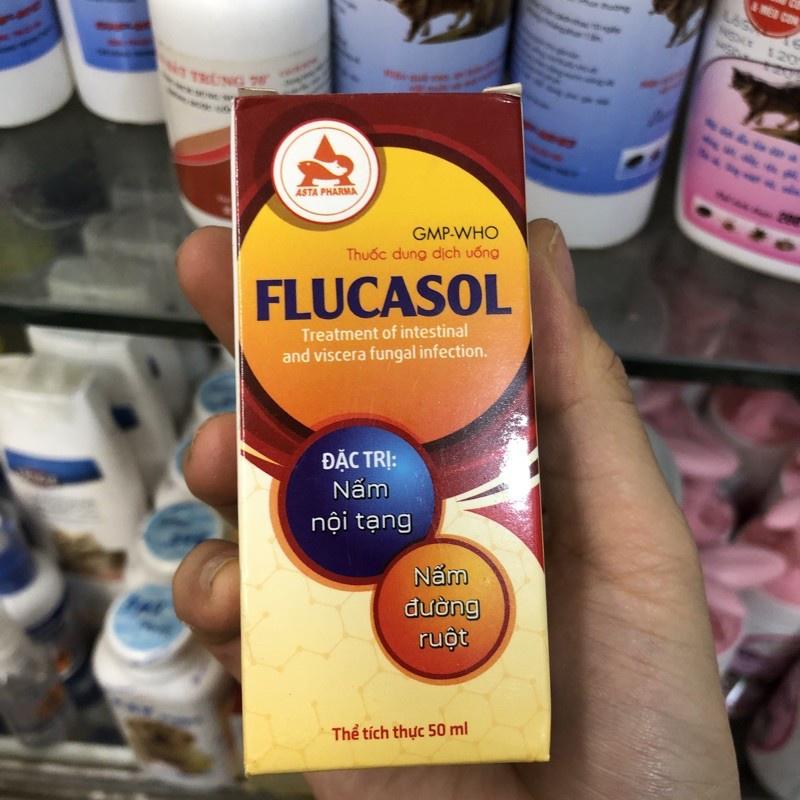 NẤM FLUCASOL 50ML. DUNG DỊCH PHUN XỊCH, UỐNG