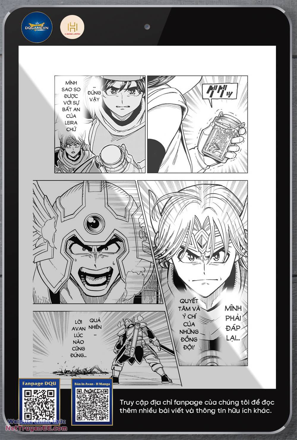 dragon quest - dũng giả avan và ngục viêm ma vương chapter 33 13