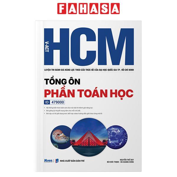 Sách - Sách V-ACT HCM - Luyện Thi Đánh Giá Năng Lực Theo Cấu Trúc Đề Của Đại Học Quốc Gia TP. Hồ Chí Minh (Bộ/Lẻ 6 Cuốn)