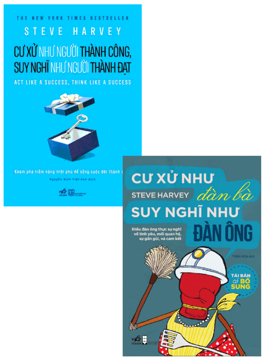 Combo Cư Xử Như Người Thành Công, Suy Nghĩ Như Người Thành Đạt + Cư Xử Như Đàn Bà, Suy Nghĩ Như Đàn Ông (Bộ 2 Cuốn)