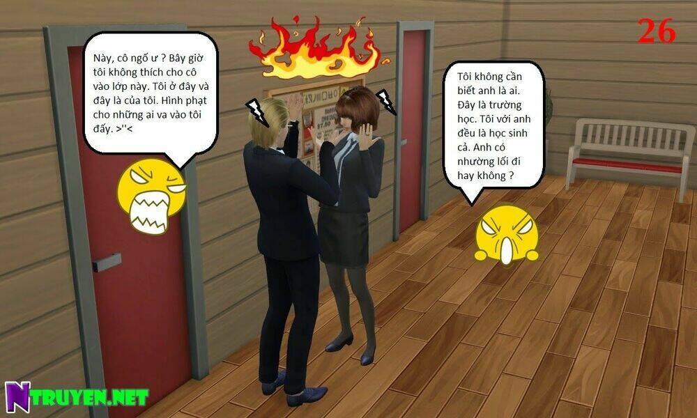 mysterious girl - truyện sims chapter 1 25