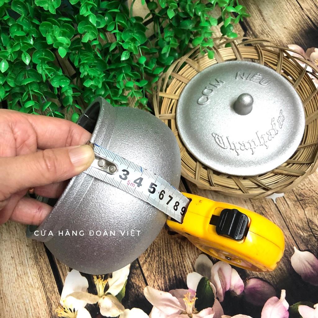 Nồi Cơm Niêu- Gang Dày Nhiều Size . Đồ Gia Dụng nhà bếp pha chế làm bánh nguyên liệu