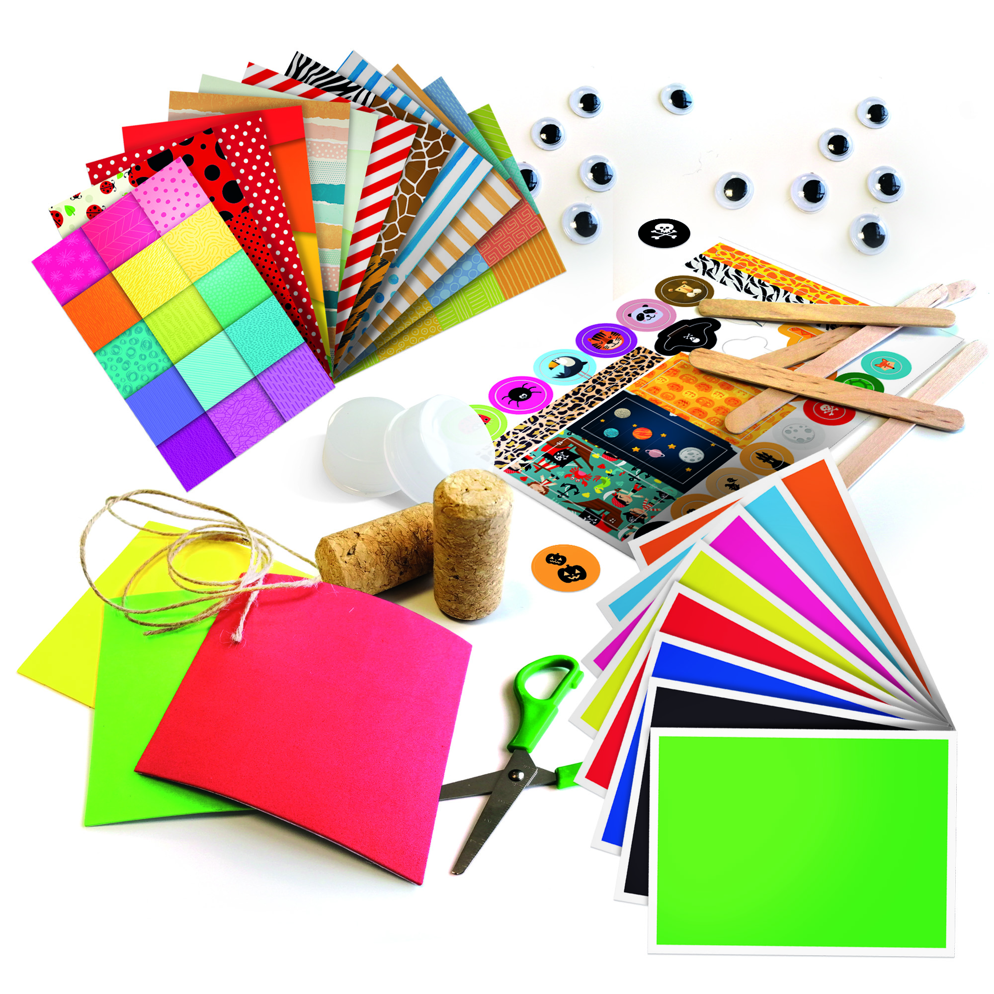 ECO ART & CRAFT - Bộ thủ công giúp trẻ sáng tạo nghệ thuật và phát triển trí thông minh thể chất và khéo léo cho trẻ từ 4 – 8 tuổi