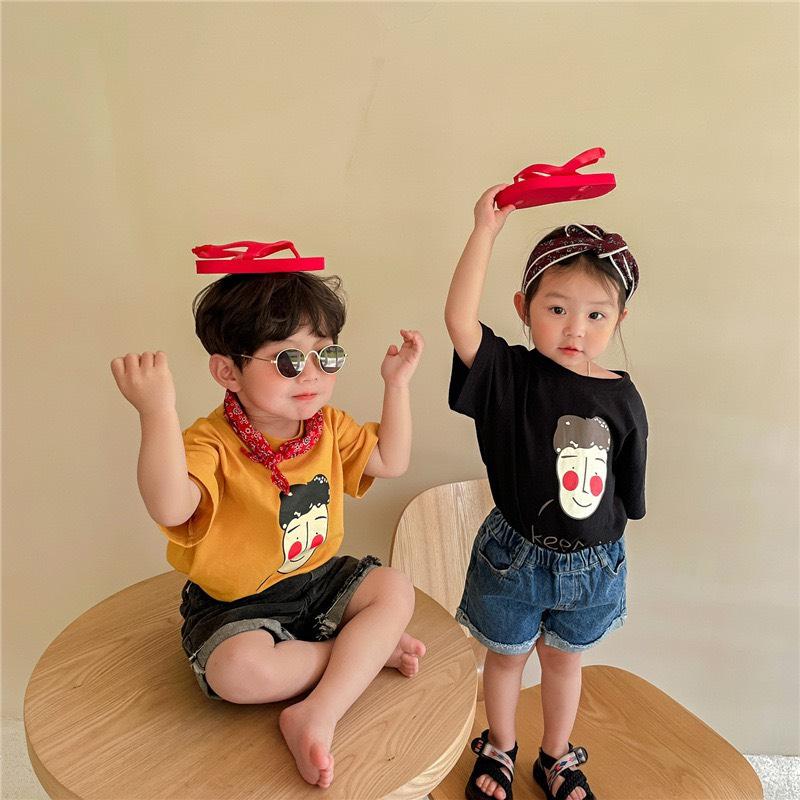 Áo phông trẻ em cộc tay, áo thun bé trai 10-33kg