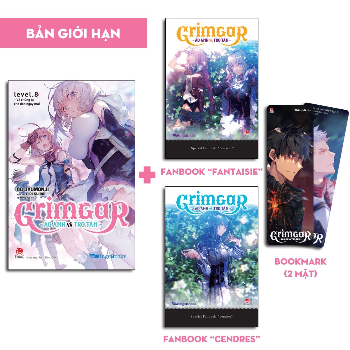 [Bản Giới Hạn] Grimgar - Ảo Ảnh Và Tro Tàn - Tập 8 - Tặng Kèm Bookmark + 2 Fanbook