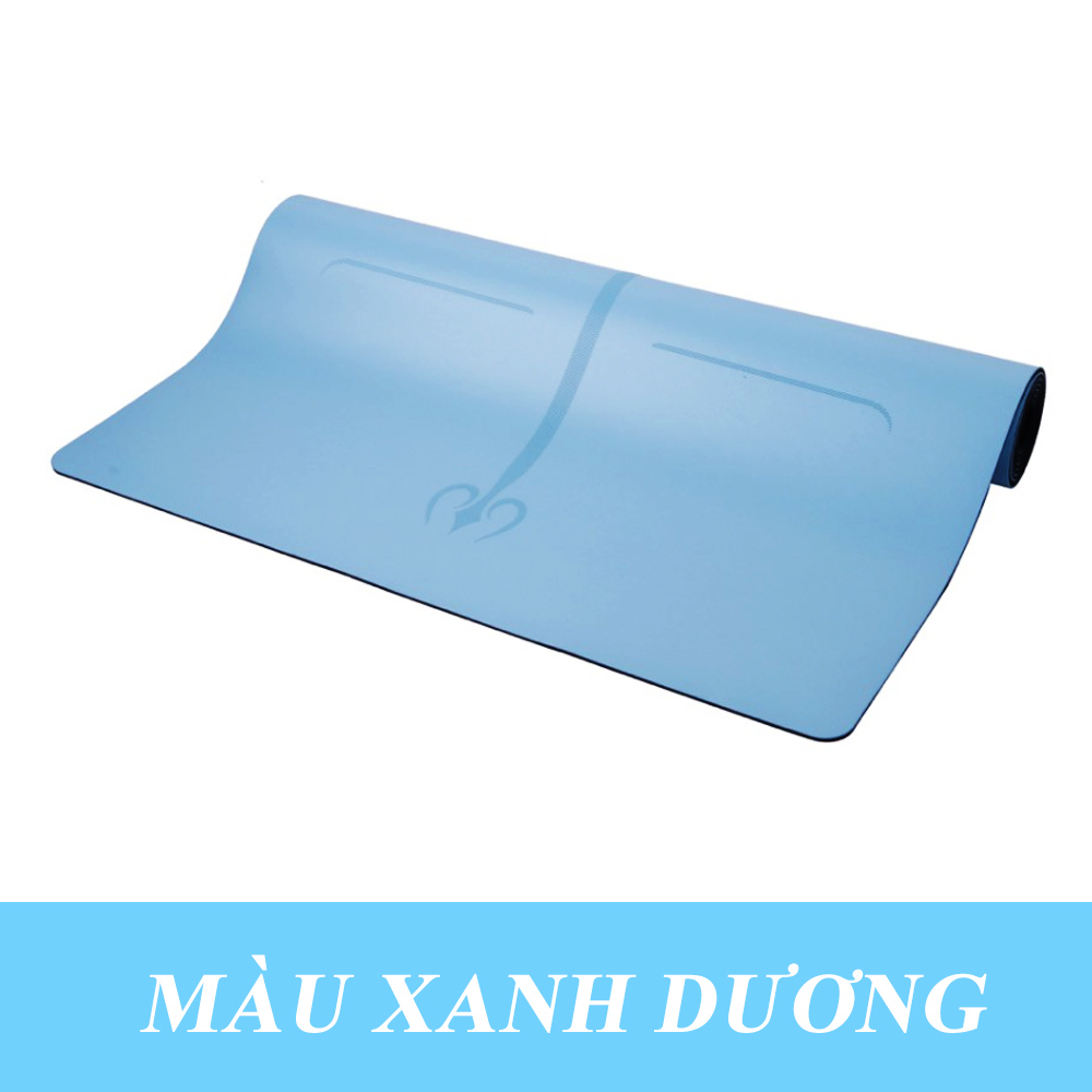 Thảm Yoga Cao su PU Cao Cấp Chính hãng G1 in Định Tuyến, chống trơn trượt