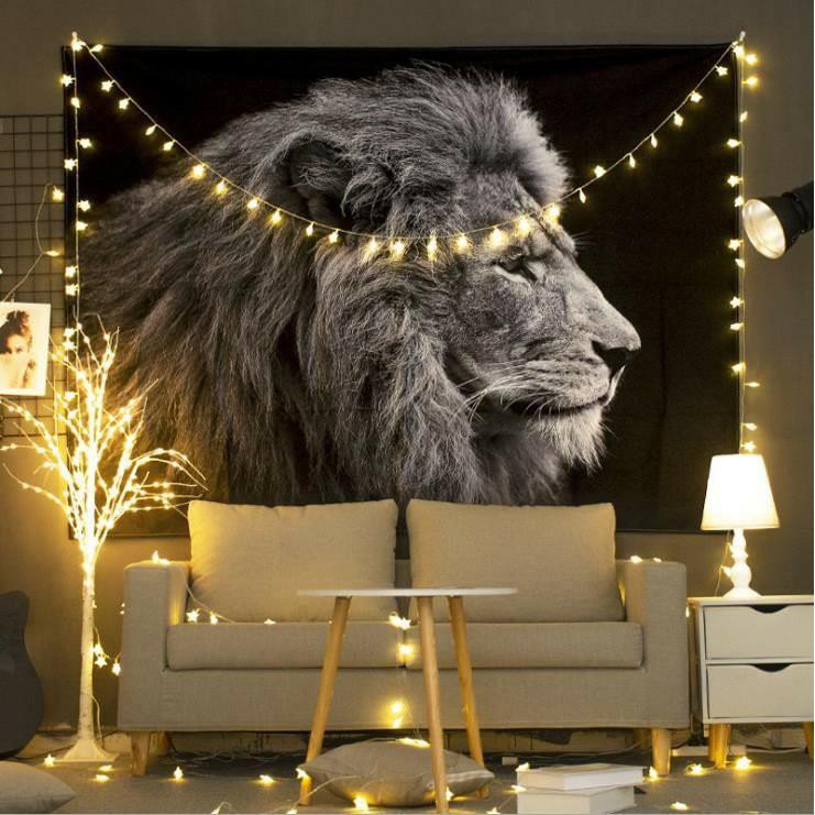 Thảm treo tường, Decor phòng ngủ, vải treo tường, tranh treo tường size lớn vintage
