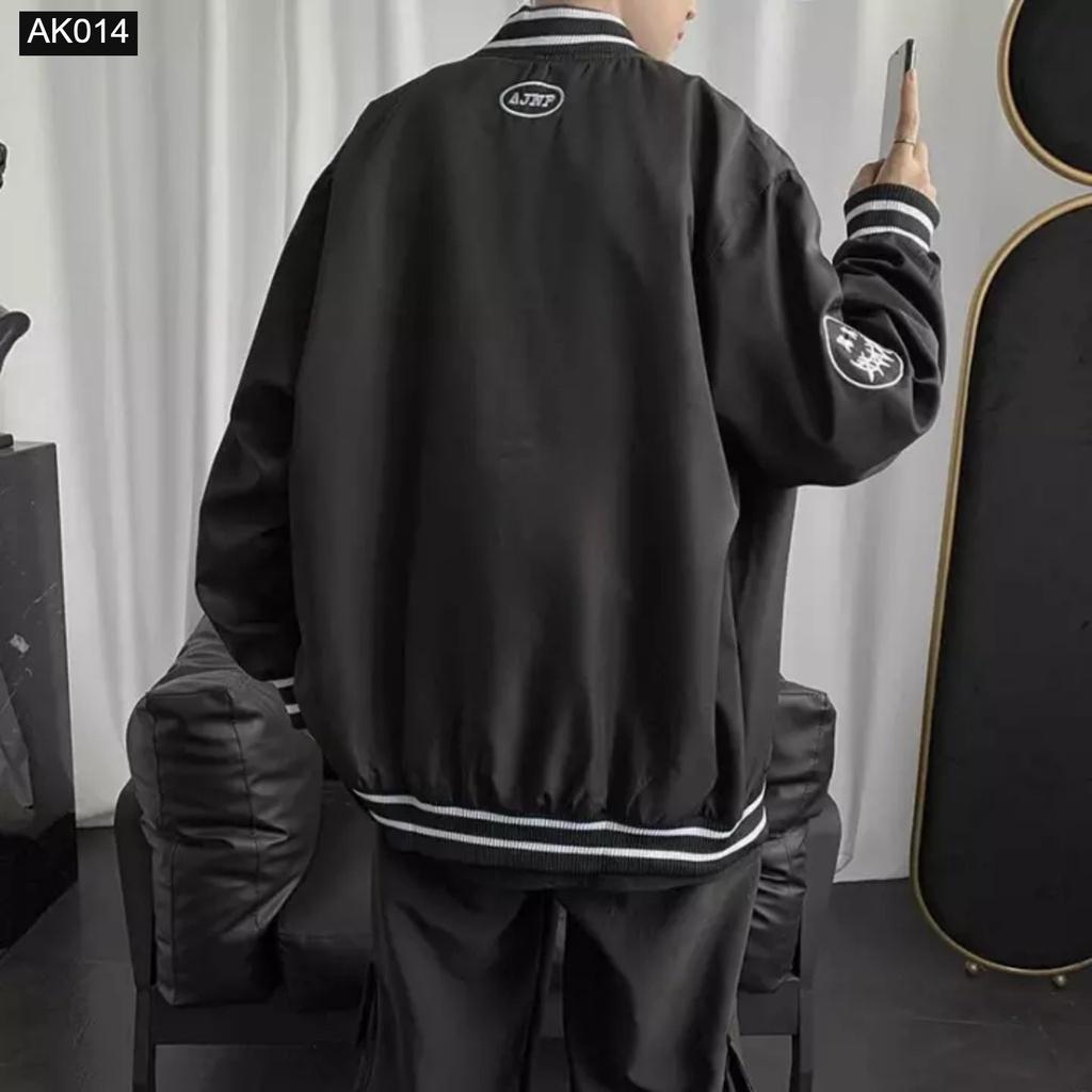 Áo Khoác Dù Nam Nữ Kiểu Dáng BomBer, Chất Dù 2 Lớp , Phong Cách Cá Tính Năng Động Mẫu Cực Hot AK014