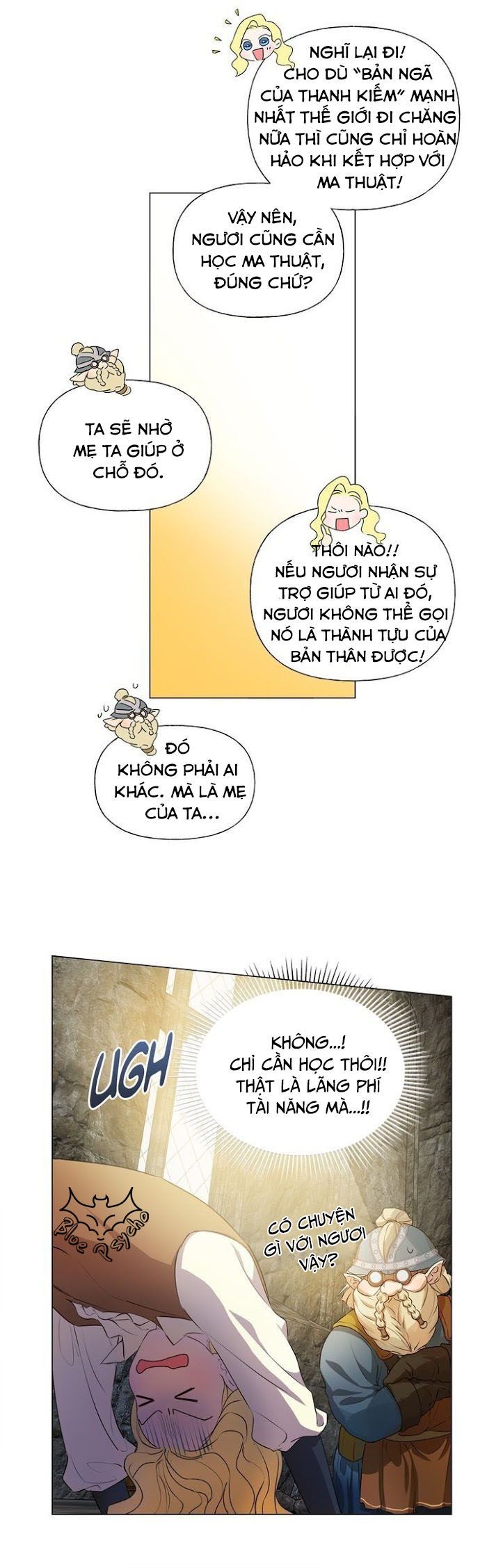 triệu hồi sư với mái tóc màu hoàng kim chapter 49 14