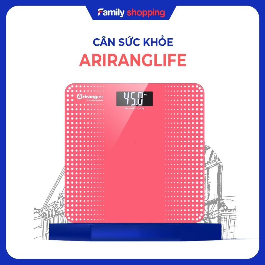 Cân điện tử sức khỏe - Cân điện tử gia đình ARIRANGLIFE AR-S18B mini tiện lợi, bền đẹp, độ chính xác cao