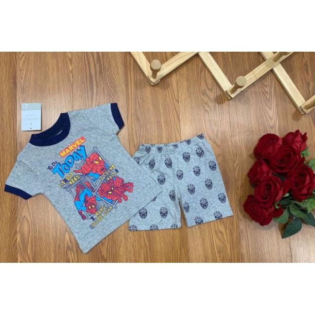 Bộ ngắn tay bé trai size nhí (form to