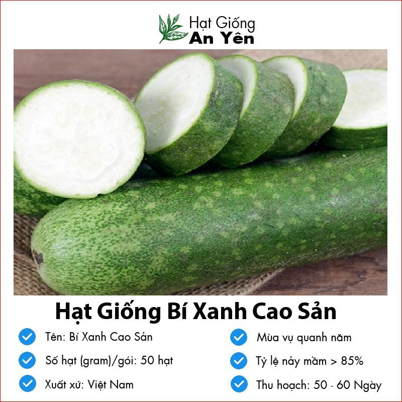 Hạt giống Bí Đao Xanh Cao Sản thu hoạch sớm, dễ trồng, nảy mầm cao, sinh trưởng khoẻ