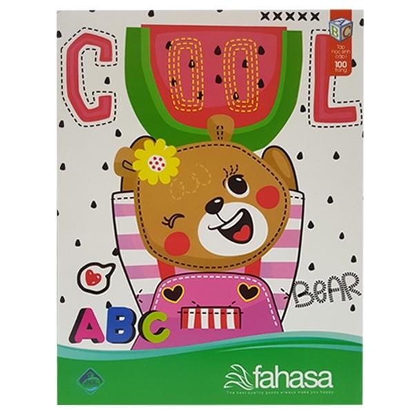 Combo 5 Tập 4 Ô Ly 100 Trang ĐL 100g/m2 - FAHASA (Mẫu Màu Giao Ngẫu Nhiên)