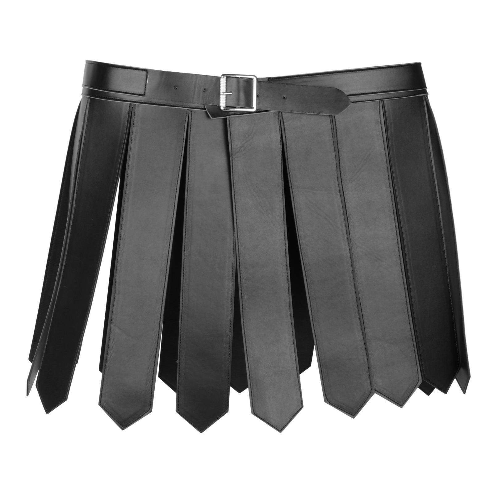 Roman Skirt Rave Party PU Cosplay Adjustable Roman Costume