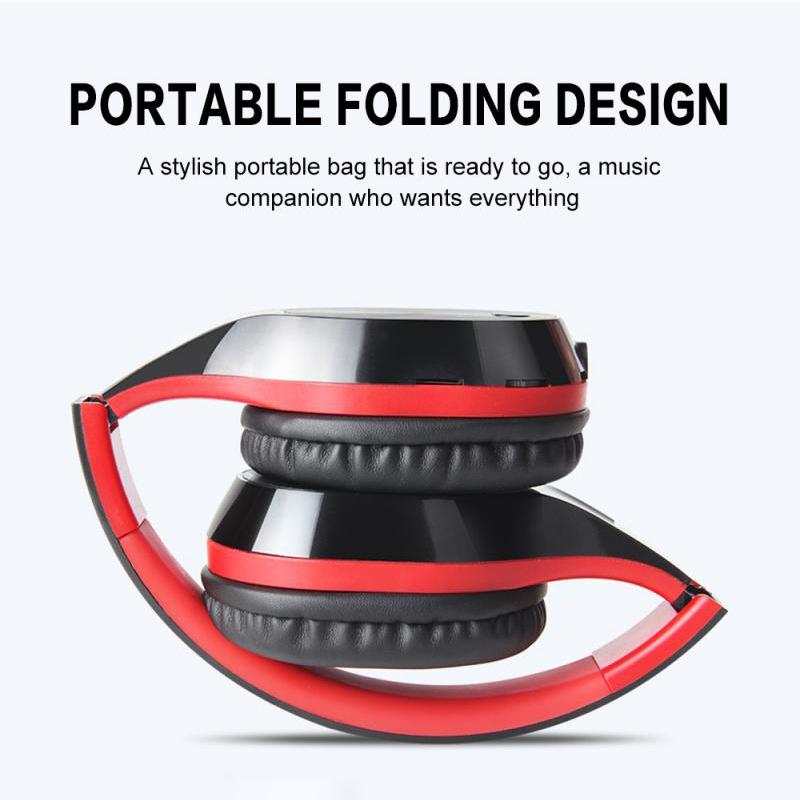 Tai Nghe T5 Không Dây Có Dây Hai Chế Độ Bluetooth 5.0 Tai Nghe Di Động Có Micro Gắn Đầu Stereo HIFI Tai Nghe Chụp Tai
