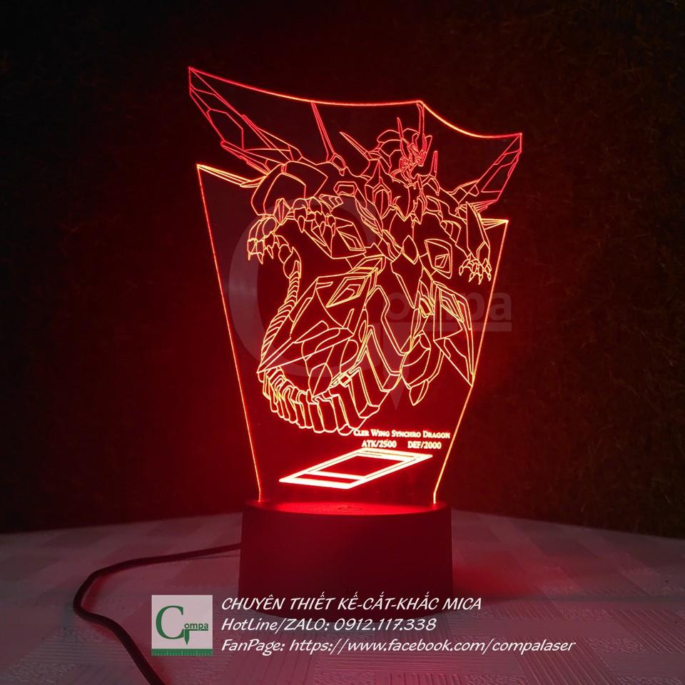 Đèn ngủ Yugi-Oh Clear Wings Synchro Dragon Type 01