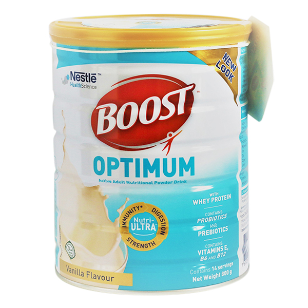 Sữa Nestlé Boost Optimum 400g - Dinh Dưỡng Thúc Đẩy Phục Hồi Sức Khỏe