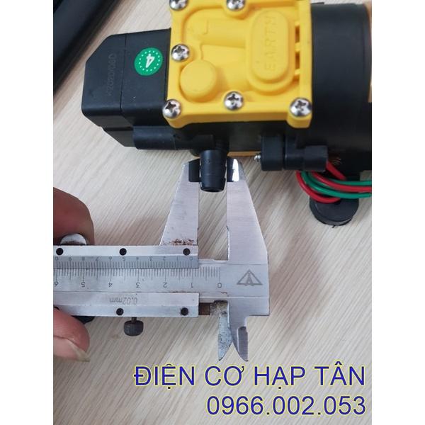 MÁY BƠM TĂNG ÁP -12V LƯU LƯỢNG 5L/phút -ứng dụng làm bộ rửa xe phun sương tưới cây tưới lan