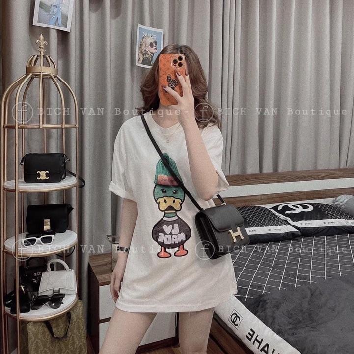 Áo thun unisex Be Yourself size M L XL - Vịt Len